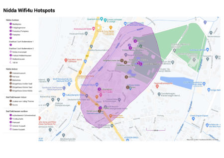 Nidda WiFi4u Hotspots