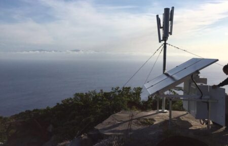 Connettività wireless per la protezione delle aree marine protette