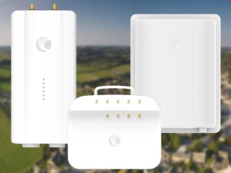 Dispositivi della serie ePMP 4500 di Cambium Networks per WISP, con supporto alla larghezza di banda asimmetrica e prestazioni ottimizzate in ambienti wireless complessi.
