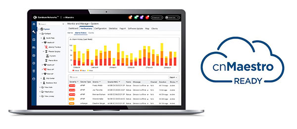 cnMaestro cloud and on-premises management system