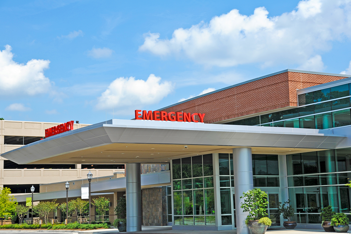 Outside of Hospital