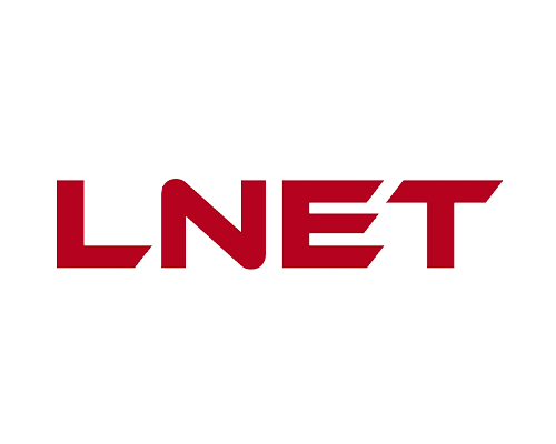 Broadband service provider LNET logo.